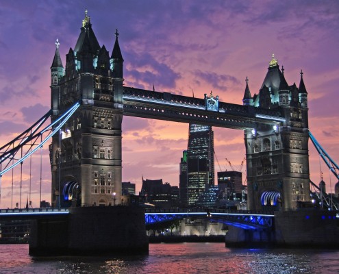 Für die Tower Bridge in London gilt auch die Panoramafreiheit